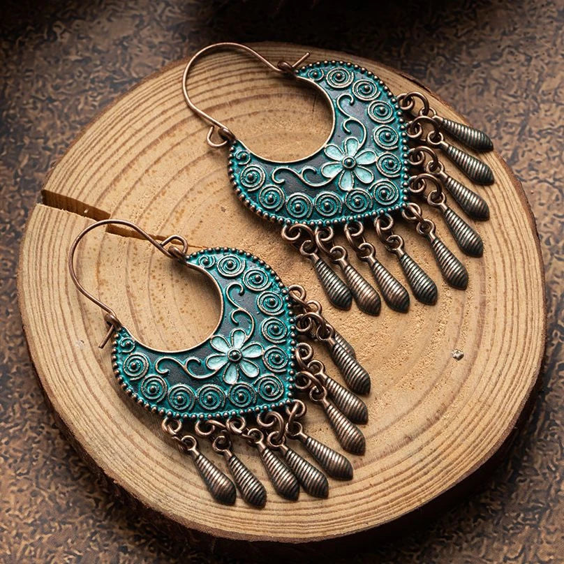 Μπουκλέ Μαντάλα Μπλε Boho