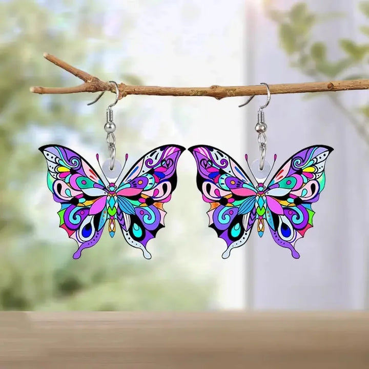 Σκουλαρίκια Πεταλούδα σε Χρώματα για Γυναίκες