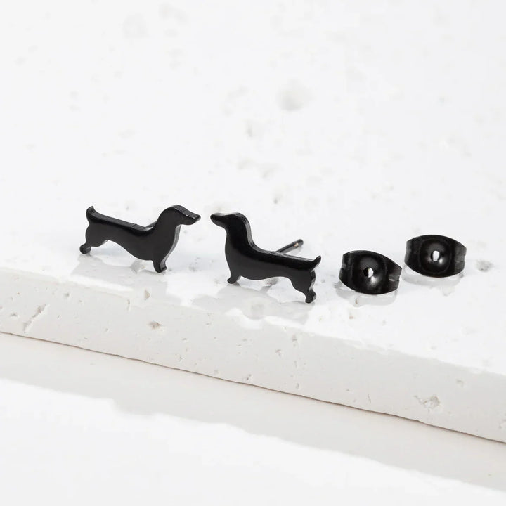 Σκουλαρίκια Στριφτό Dachshund