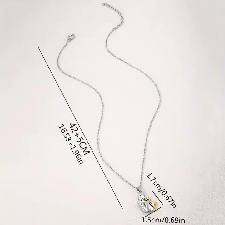 Λεπτή χρυσή αλυσίδα με ανθοδέσμη