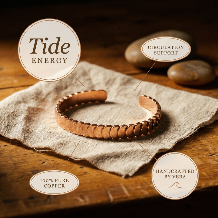 Aphroditi & Co  Βραχιόλι Tide Copper