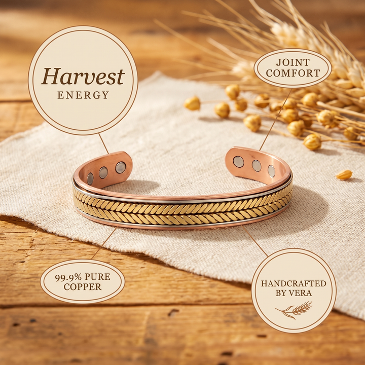 Βραχιόλι από Χαλκό Aphroditi & Co Harvest