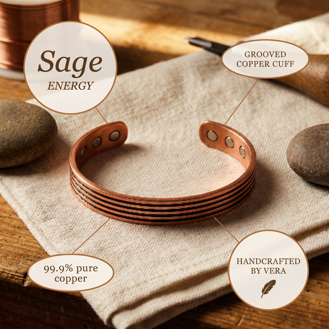 Βραχιόλι Copper Sag της Aphroditi & Co