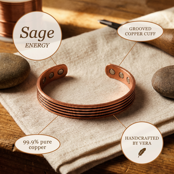 Βραχιόλι Copper Sag της Aphroditi & Co