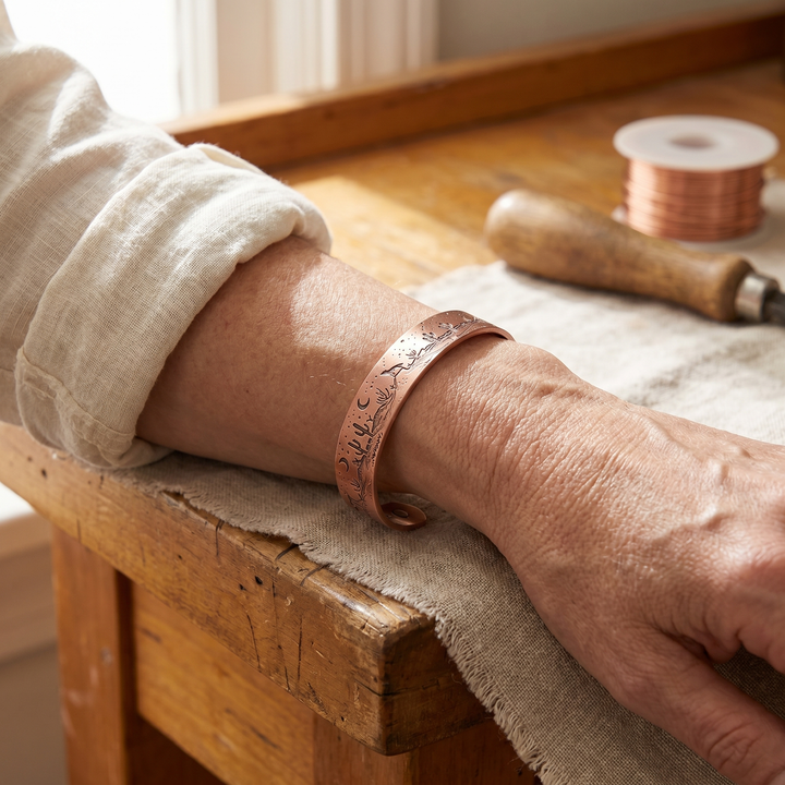 Βραχιόλι από χαλκό Aphroditi & Co